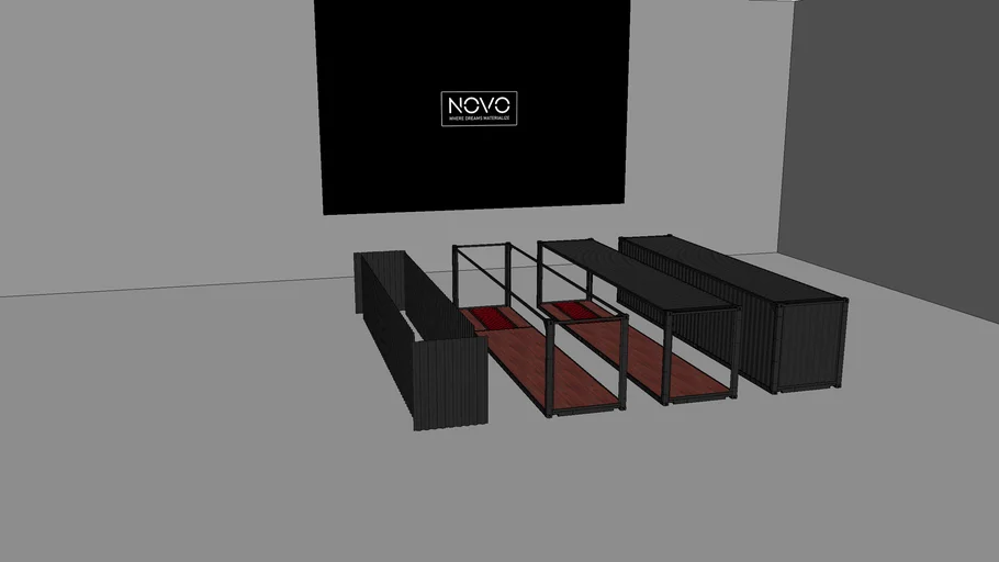 40' HC ISO Container - Building Blocks for Container Homes (Shipping Container)