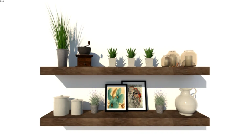 FLOATING SHELVES | 3D Warehouse