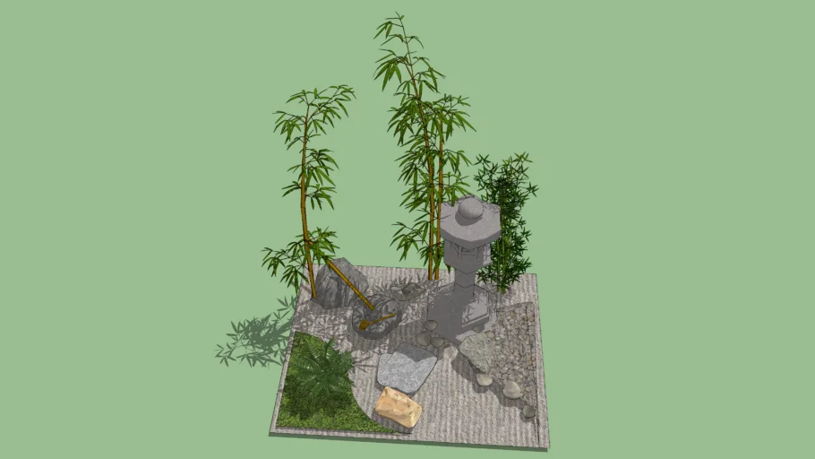Japanese small garden