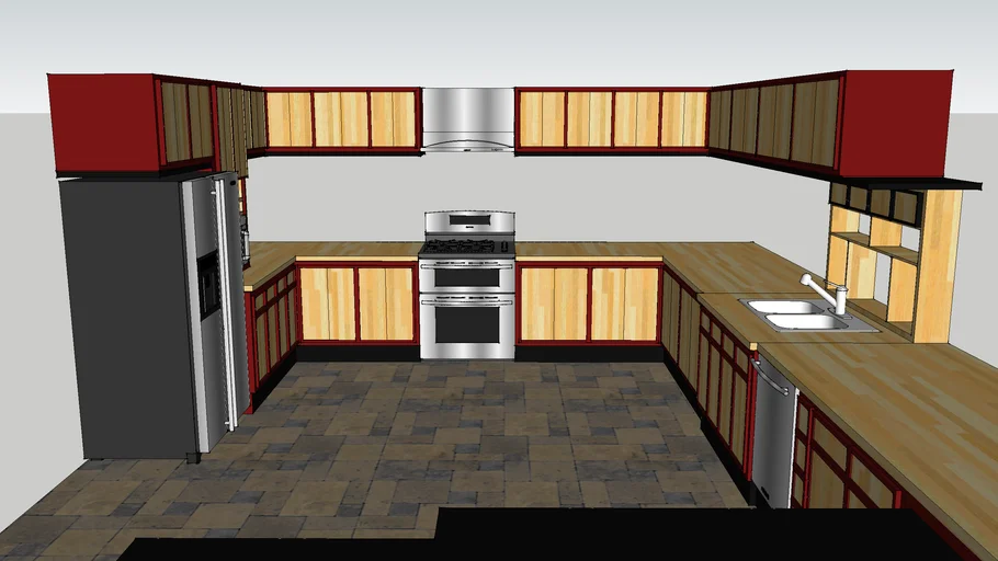 kitchen #4 | 3D Warehouse