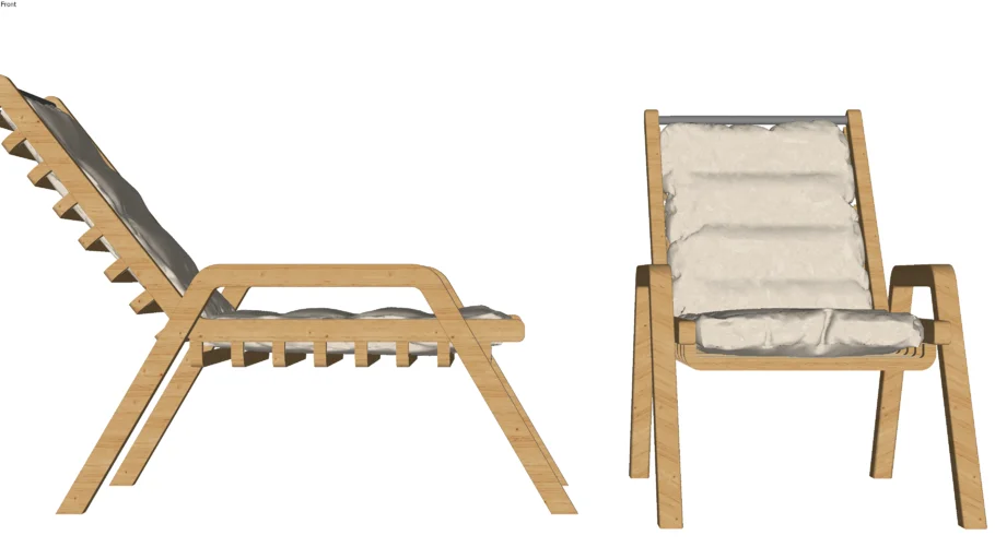 Wood chair