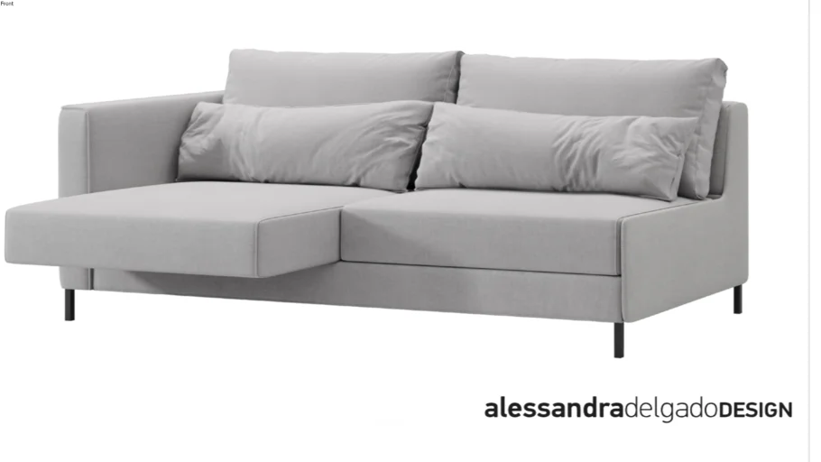 Sofá Max Retrátil 1 Braço