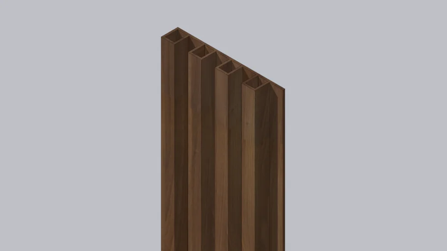 Wood PVC wallcovering - Revestimiento de pared PVC de madera