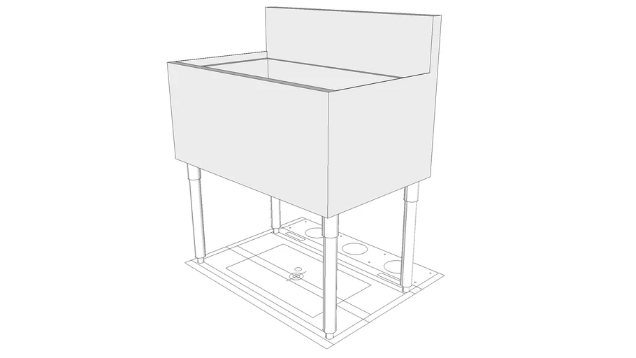 Ice Bin with Cold Plate