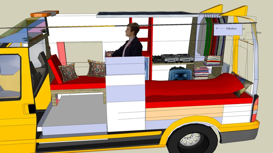 Ford Transit LWB camper van
