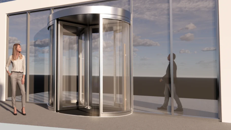 Revolving Door_3 wings