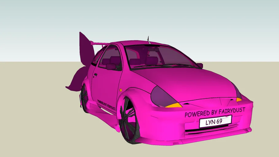 MODIFIED FORD KA POWERED BY FAIRY DUST LYN 69