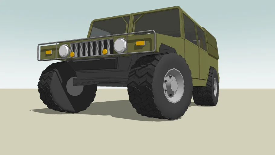 Hummer Model-Texture Update! | 3D Warehouse