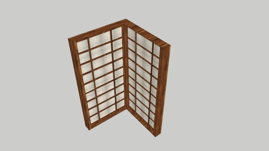 japanese corner window