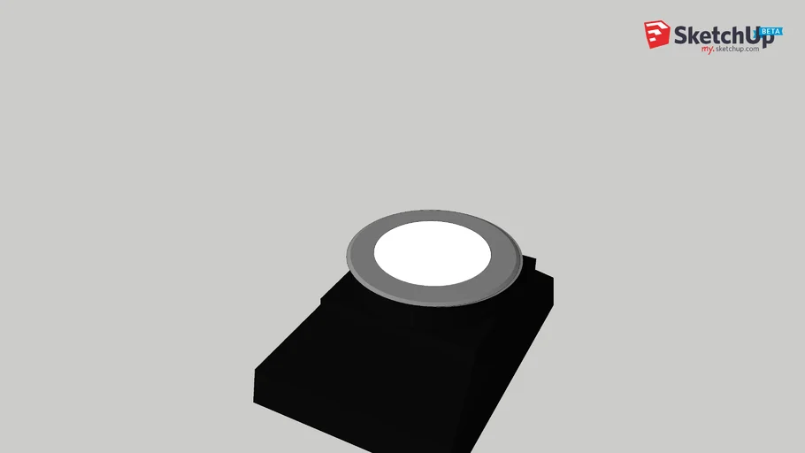 COMPACT diam. 200mm  WALK-OVER INGROUND RECESSED - outdoor lighting