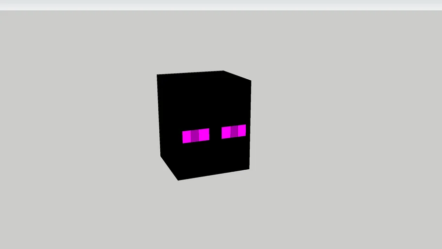 cabeça enderman