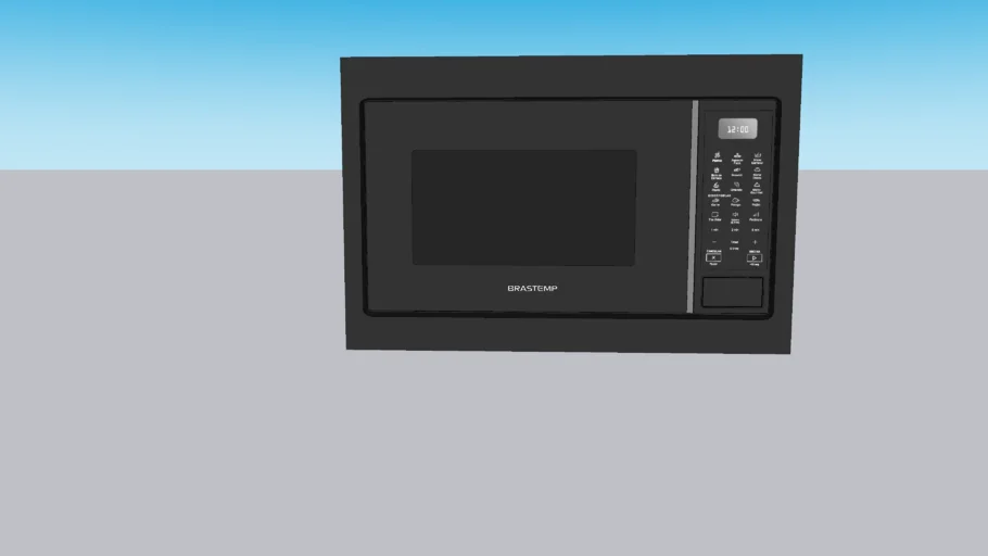 MICRO-ONDAS DE EMBUTIR 32 LITROS PRETO BM146AE - BRASTEMP
