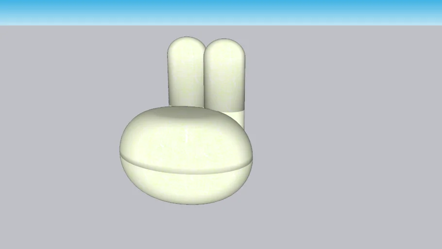 White Rabbit Chair | 3D Warehouse