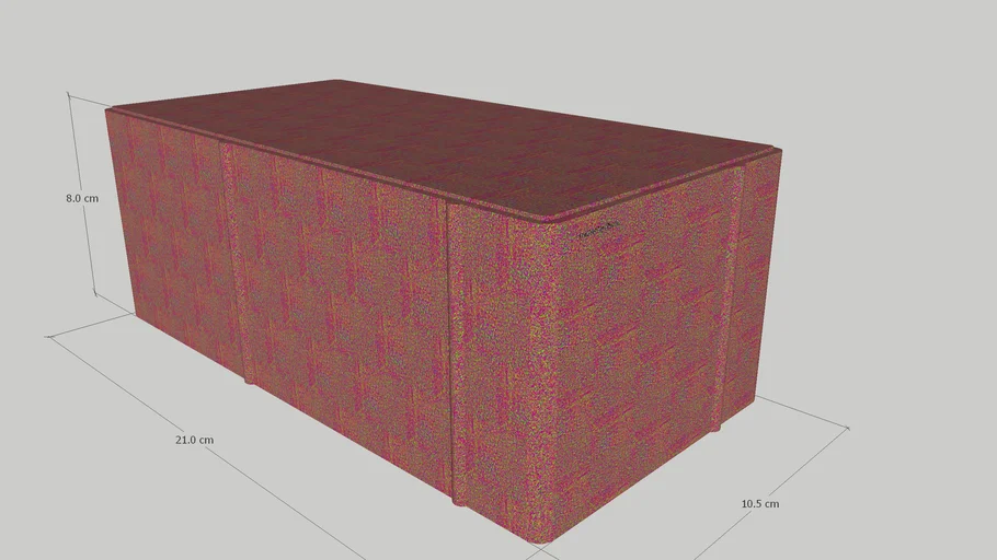 Paving Block (Bata) - Red