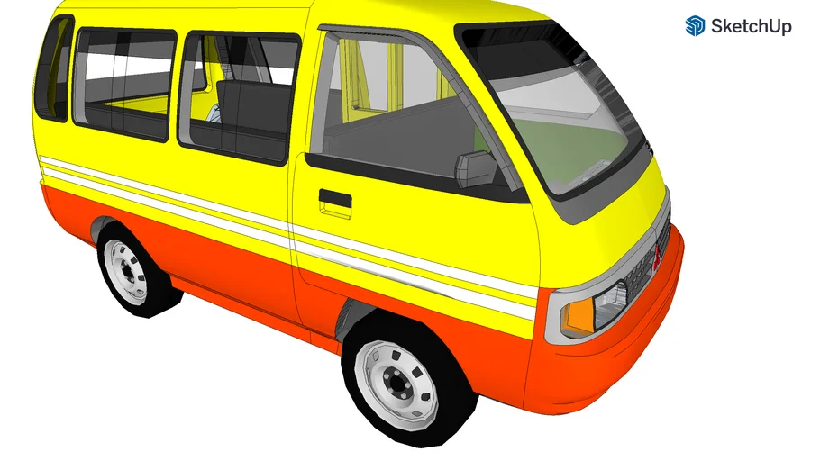 Mitsubishi Colt T120SS (Angkot Kuning)