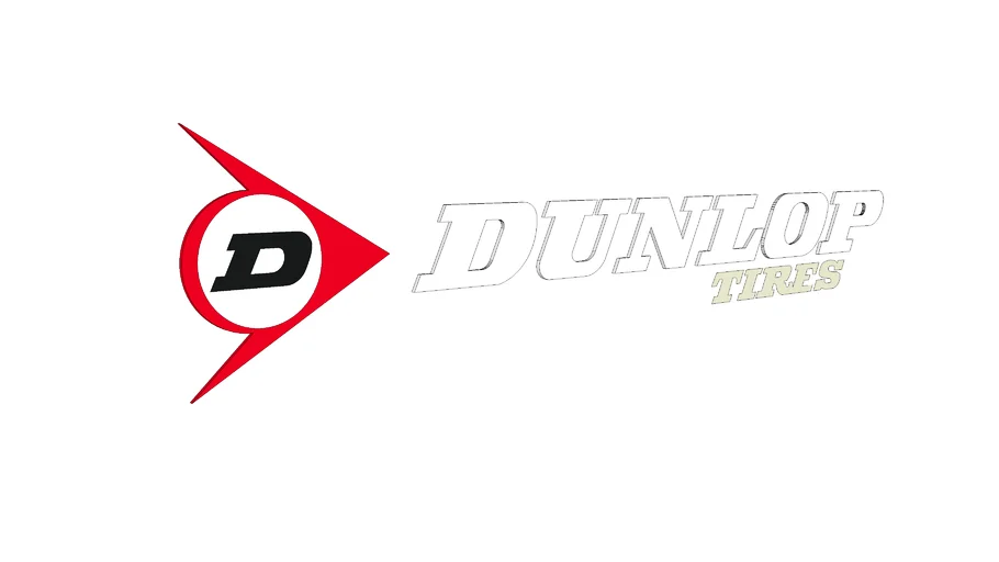 Dunlop Logo 3d
