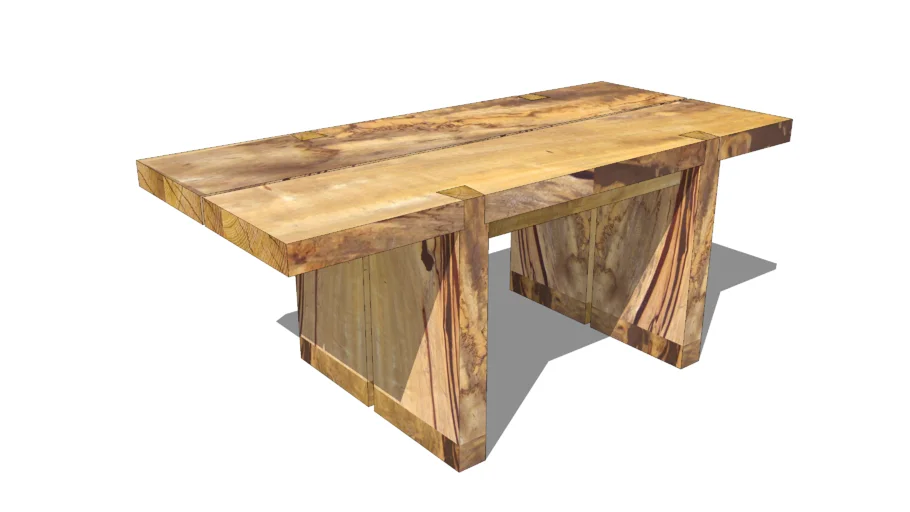 Wood Log Table