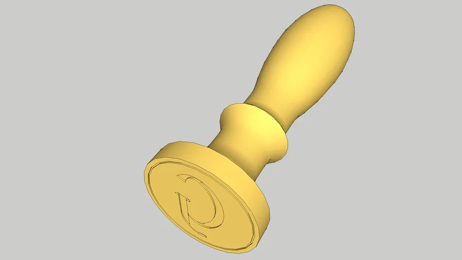 Wax Sealing Stamp (G)