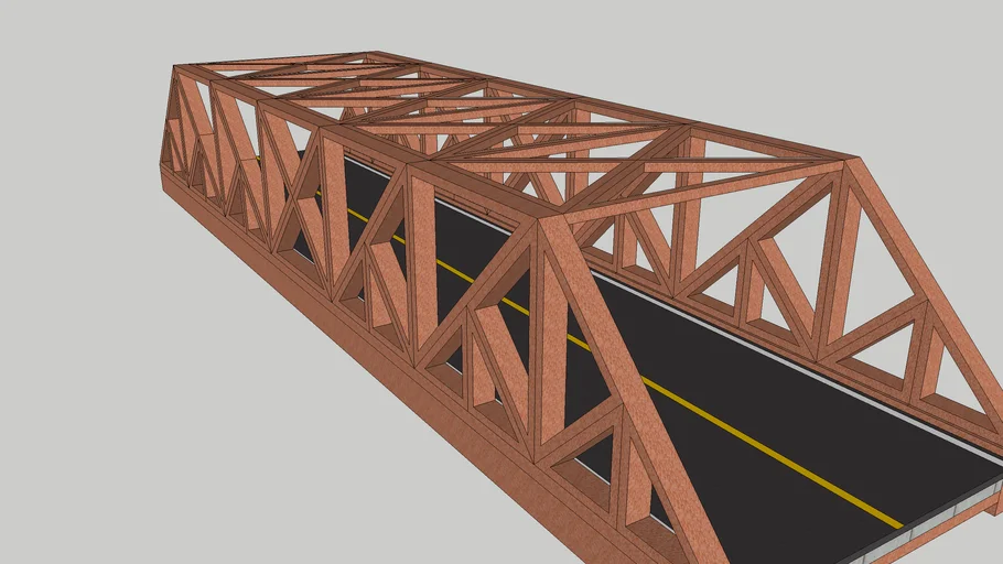 Baltimore type bridge