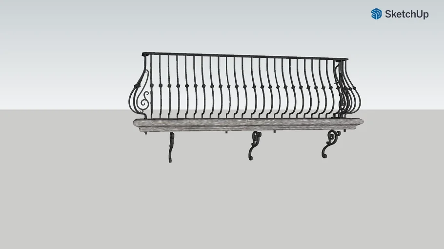 Balcony railing