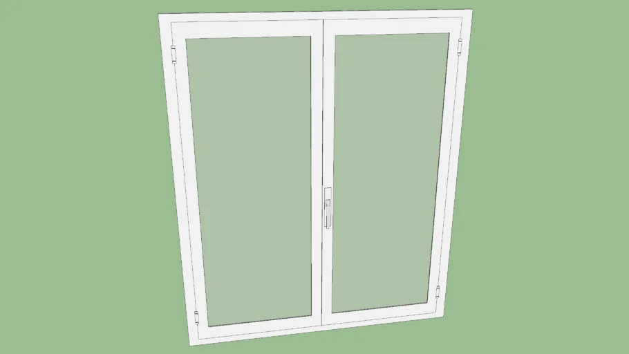 Ventana de abrir de aluminio