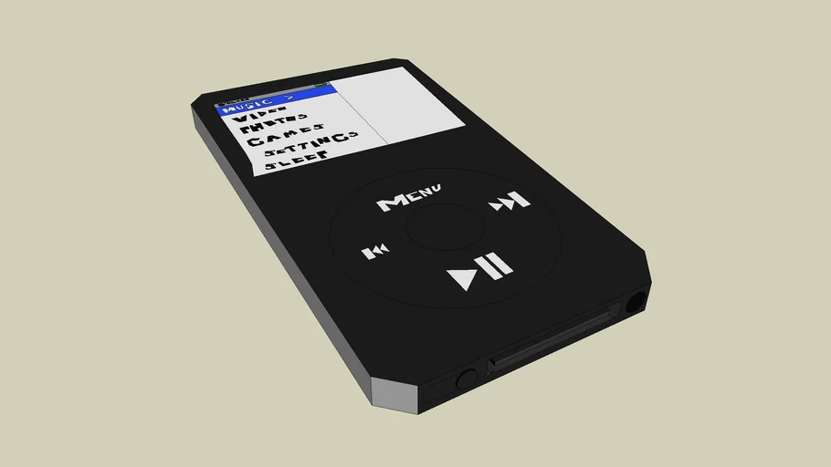 Infinite GB iPod | 3D Warehouse