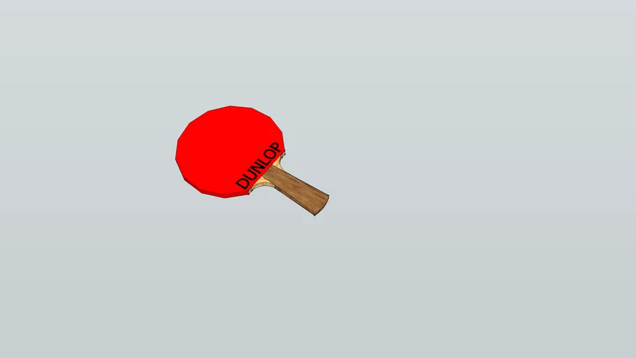 Dunlop table tennis/ping-pong bat