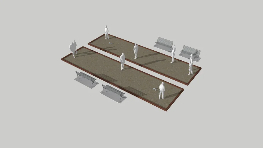 Terrain de pétanque