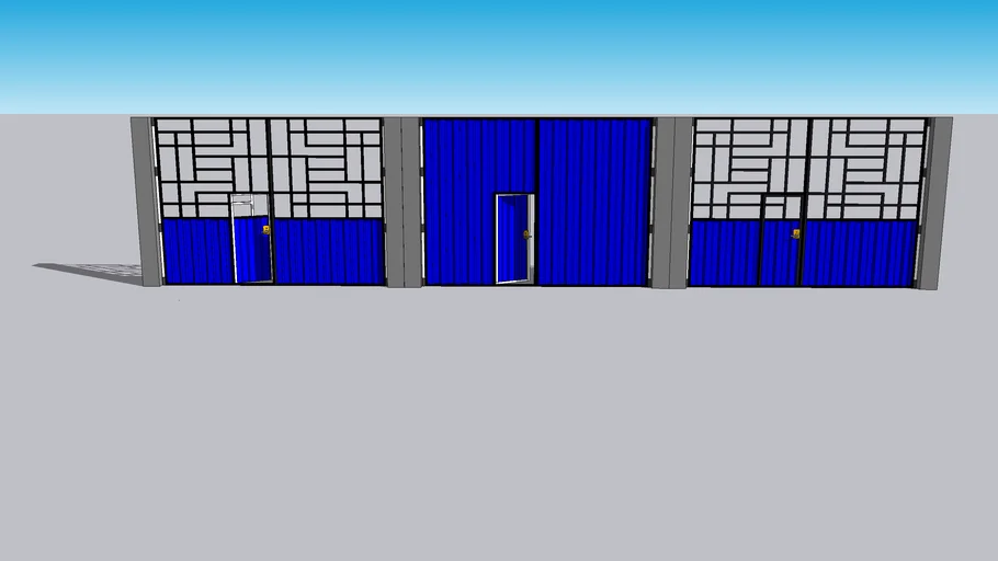 Porton - Puerta - Metálico