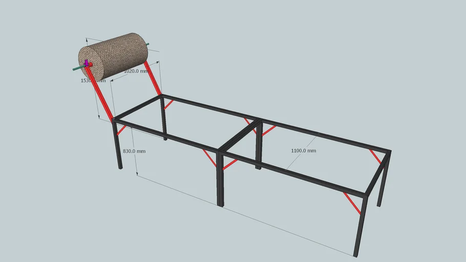 MESA DE CORTE TEXTIL