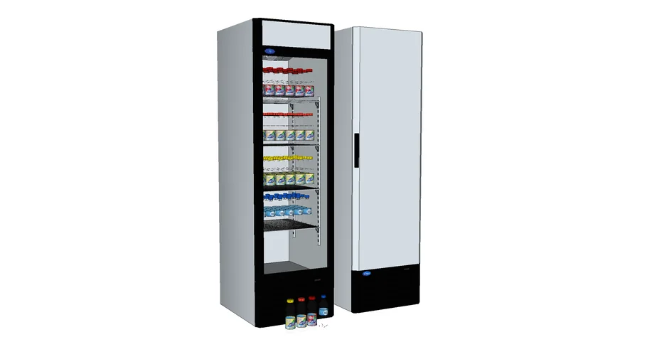 Refrigerator Capri - freezer bebibas - agua suco - Geladeira