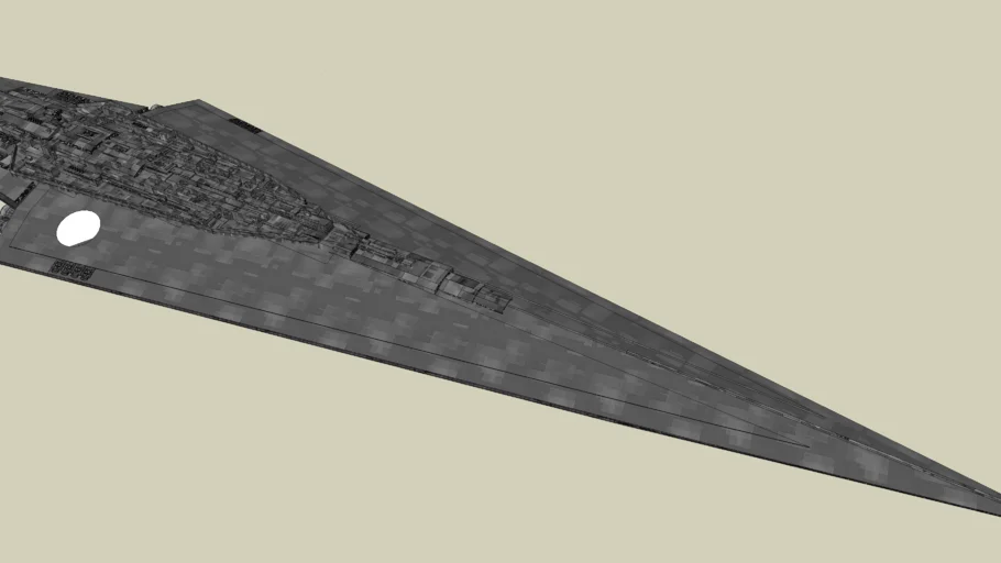 Fel Empire Super Heavy Galaxy Star Destroyer ERA II- class