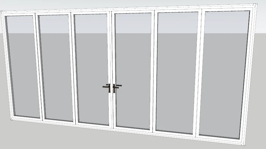 NanaWall SL60 - The Standard Thermally Broken Aluminum Framed Folding S