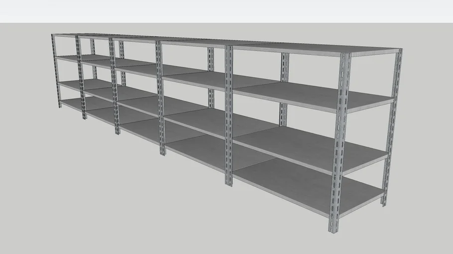 Rak Produksi | 3D Warehouse