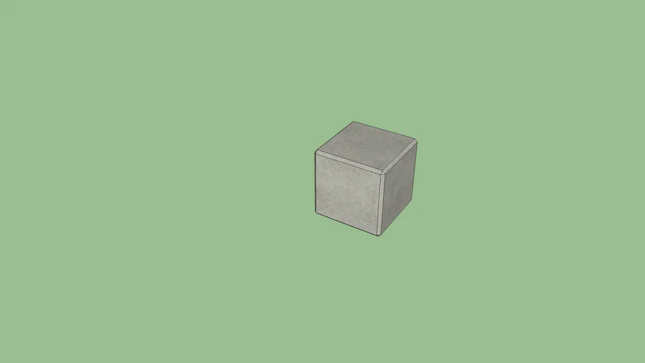 BANCA CONCRETO 50X50X50
