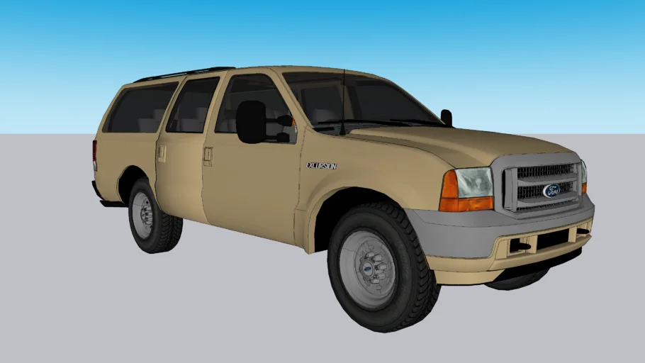 2004 Ford Excursion - XLS - 6.0L Power Stroke - Pueblo Gold Metallic ...