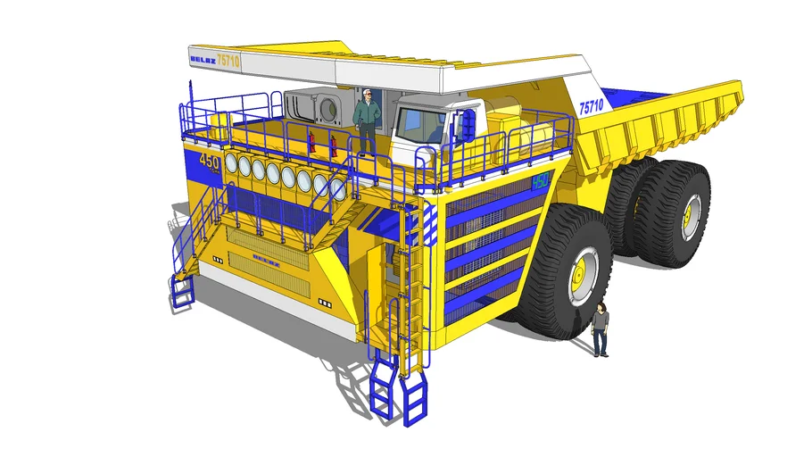 Belaz 75710 Dump Truck