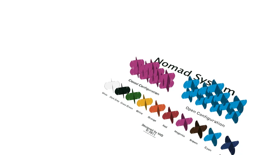 MIO Nomad System Room Dividers