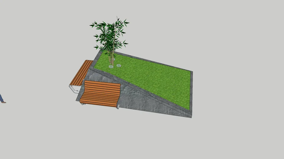 Plaza Dali Bench