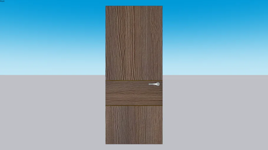modern wood door
