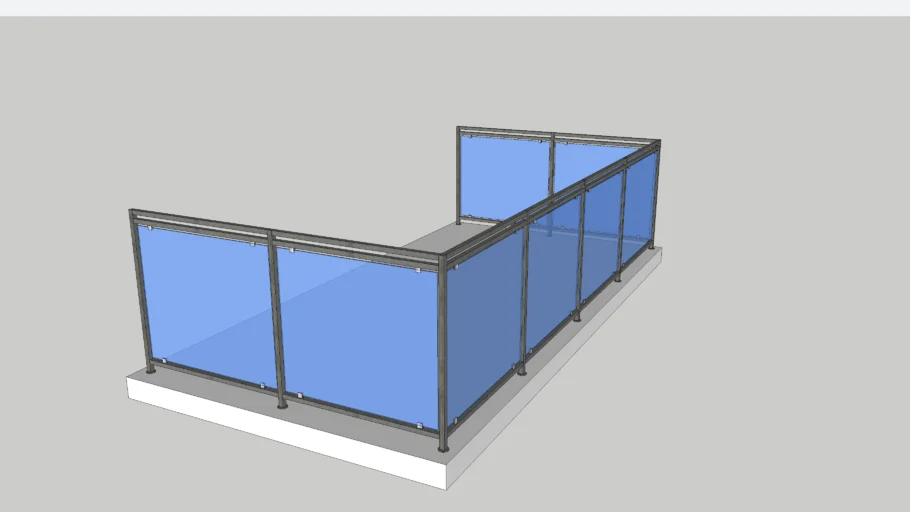 hand rail | 3D Warehouse