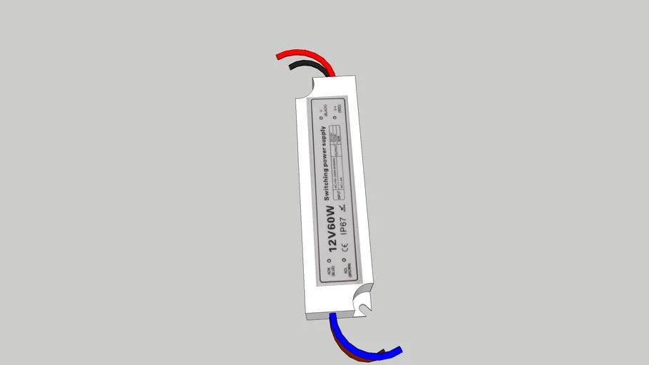 12V 60W Power Supply