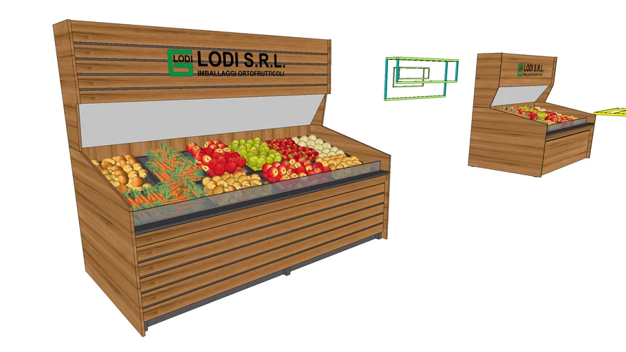 Fruit Display Stand details