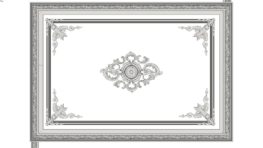 Moldura de Gesso