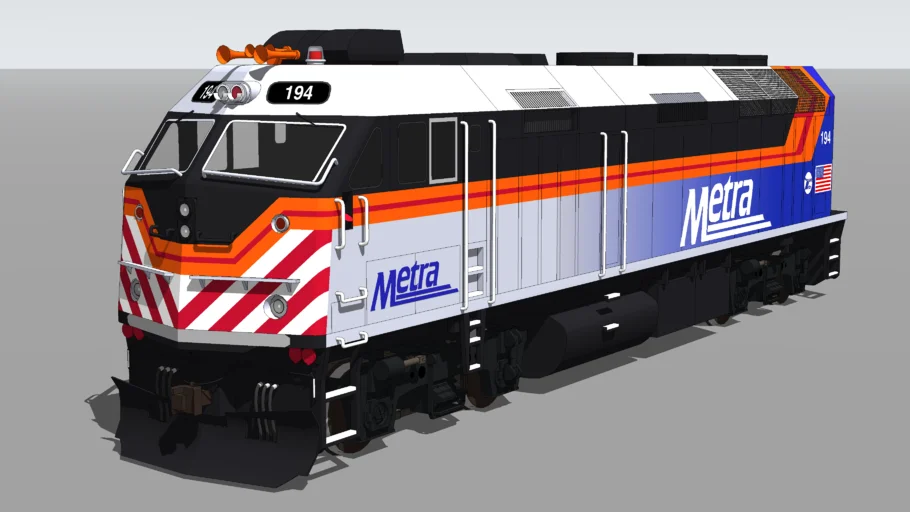 EMD F40PHM-3 - Metra