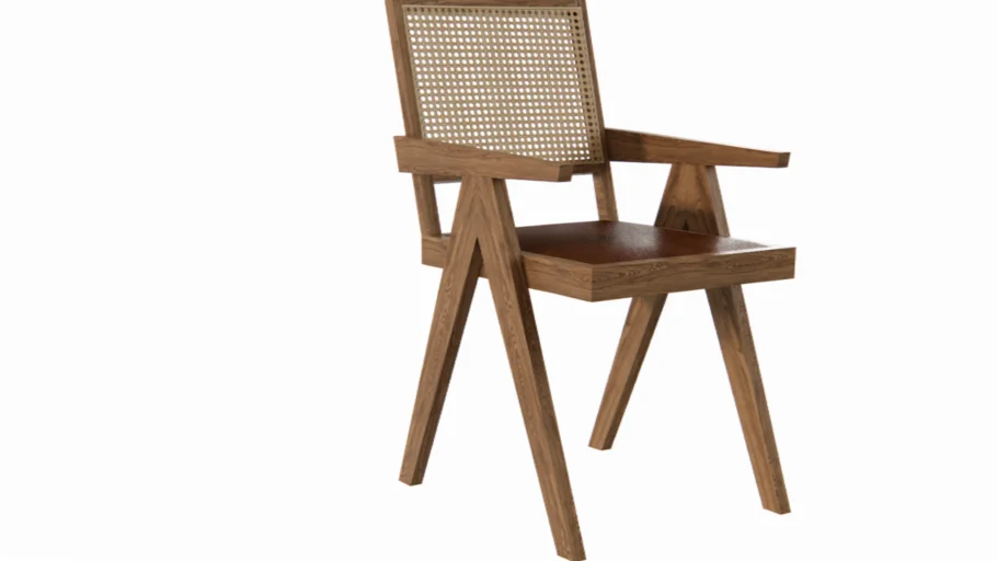 RATTAN DINING CHAIR