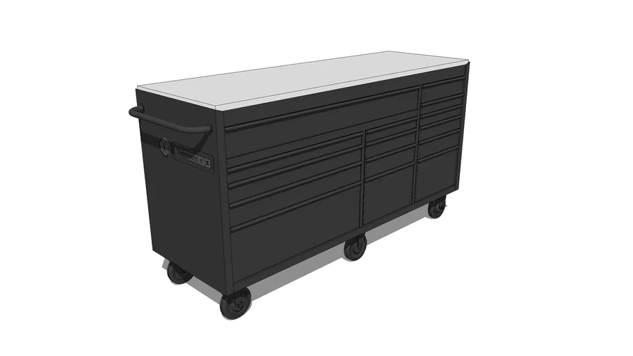 Husky Heavy Duty Mobile Workbench Cabinet Chest