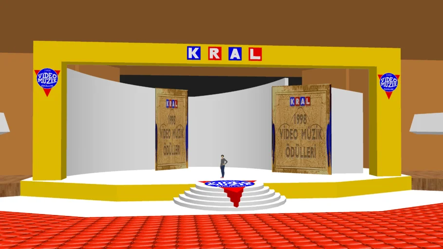 1998 Kral TV Video Müzik Ödülleri: Stage design