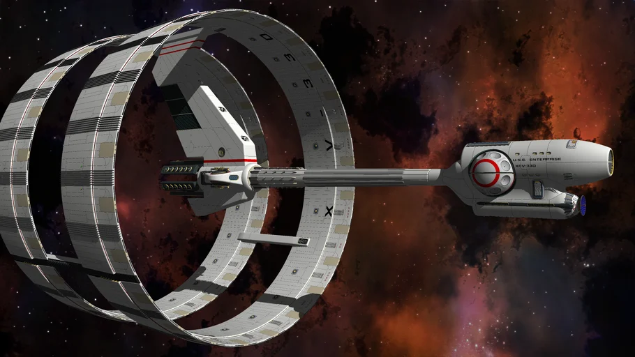 USS Enterprise XCV-330 Star Trek Ship