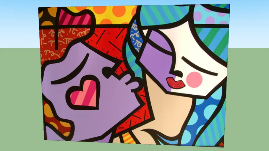 quadro Romero Britto 03